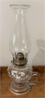 Vintage Glass oil finger lamp