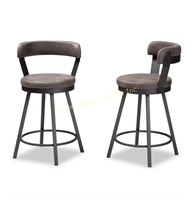 Baxton Studio $265 Retail 2Pk Arcene Bar Stool