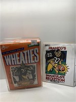 WHEATIES BOX COMMEMORATING THE IMMACULATE