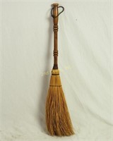 Vintage Fireplace Wood Corn Broom Brush