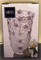 Mikasa Glass Vase - New in Box