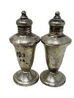 Duchin sterling silver salt and pepper shakers