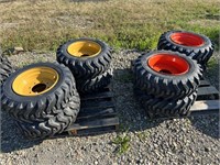 New 10-16.5 Skid Steer Tires & Rims