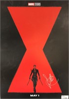 Black Widow Scarlett Johansson Autograph Poster