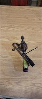 Hand Drill, Antique Screwdriver, Small Crowbar