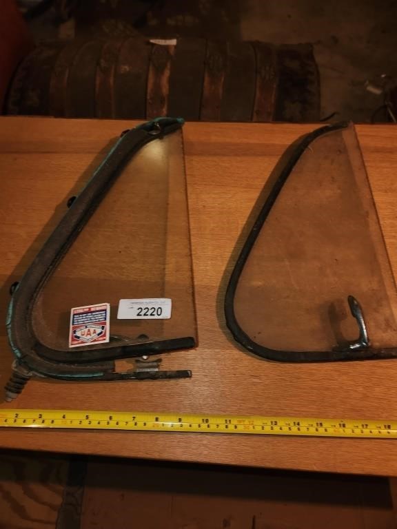 2 Vintage Dodge or Ford Side Vent Windows