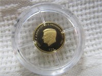 2000 Liberia $25 JFK Commemorative .999 Gold Coin