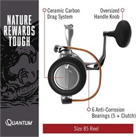 Quantum Reliance Spinning Reel Size 85 Reel