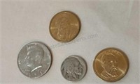 1926 Buffalo Nickel, 1973 JFK Half Dollar & More