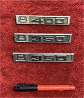 Vintage GMC 8 350/400 Truck Emblems;