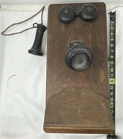 Antique Crank Wall Phone