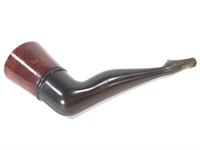 French Lady's Leg Pipe Briar Bowl, Ebonite Stem