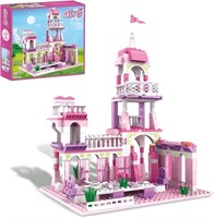R2981 Girls Princess Castle Building Blocks Toys