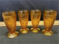 4) Amber glasses