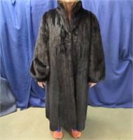fabulous full length fur coat (med-large)