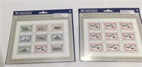 2 Sheets Trans Missippi Stamps TCG