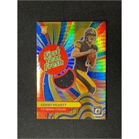 2022 First Year Fresh Kenny Pickett Rc Patch