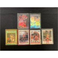 (6) Michael Jordan Cards