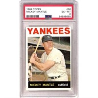 1964 Topps Mickey Mantle Psa 6