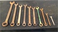 (10) Assorted Combo Wrenches