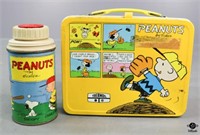 Peanuts Metal Lunch Box w/Thermos