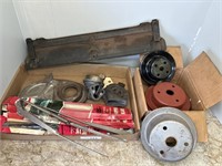MISC ENGINE PARTS, HORN, FUEL PUMP, WIPERS