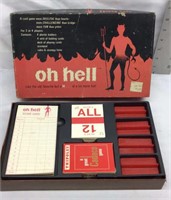 D1) VINTAGE "OH HELL" CARD GAME