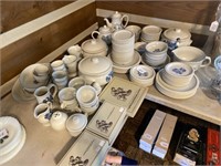 Large Set of Pfaltzgraff Dinnerware