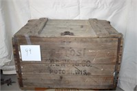 Large Wooden Potosi Box
