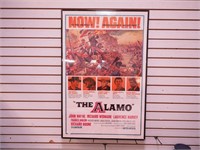 "The Alamo" movie poster starring John Wayne