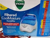 (U) Vicks Filtered CoolMoistire humidifier