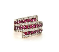 Le Vian Ruby and Diamond Ring
