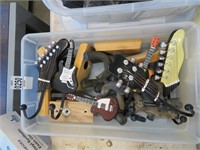 decorative guitar hooks, holders