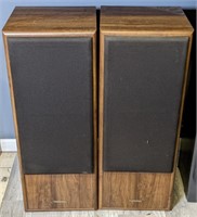 Pair Technics SB-CX500 Speakers. 32-1/4"H x