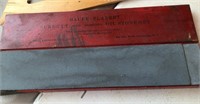Bauer- Planert skate sharpening oil stone set