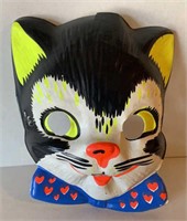 Vintage Cat Halloween mask