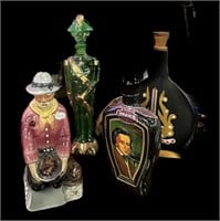 Collection of (5) Decanters