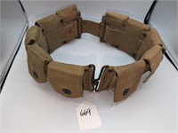 Excellent Garand 10 Section Ammo Clip Belt