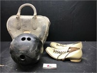 Bowling Ball & Shoes