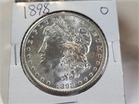 1898 O Morgan Silver Dollar Coin