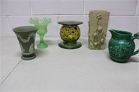 Glass Vases, Dispenser, Pitcher & More