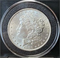 1896 Morgan Silver Dollar (MS62)