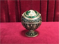 Russian Enamel Sphere Ashtray