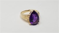 14kt Ring with Amethyst