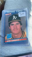 Jose Canseco Rc 1986 Donruss