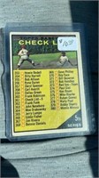 1961 Topps Vintage Baseball, ÒUnMarkedÓ 5th series