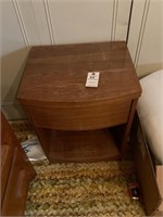Small Wood Nightstand Table