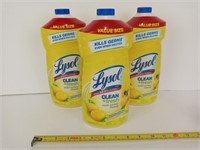 Lysol Multi Surface Cleaner Lot of 3