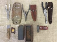 Fishing tools, German stainless multi tool, more