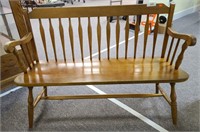 Maple bench, 48" long